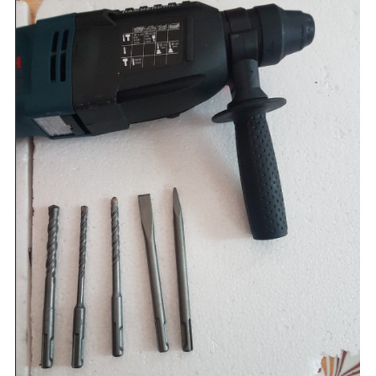 MÁY KHOAN BÊ TÔNG 800W-MÁY KHOAN 2-26 KÈM BỘ MŨI ĐỤC
