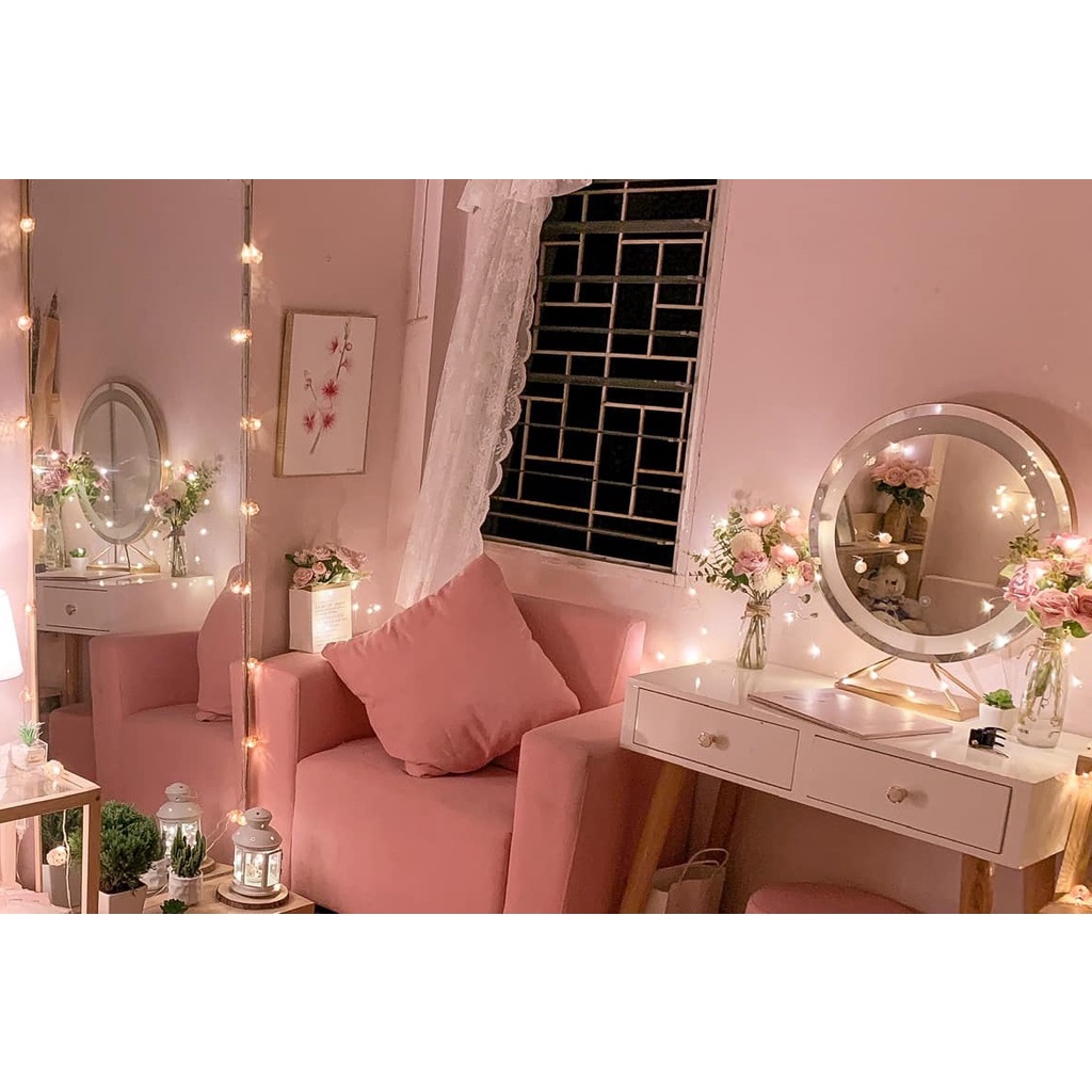 Dây đèn LED đom đóm fairylight dài 3 mét có sẵn pin giá siêu rẻ