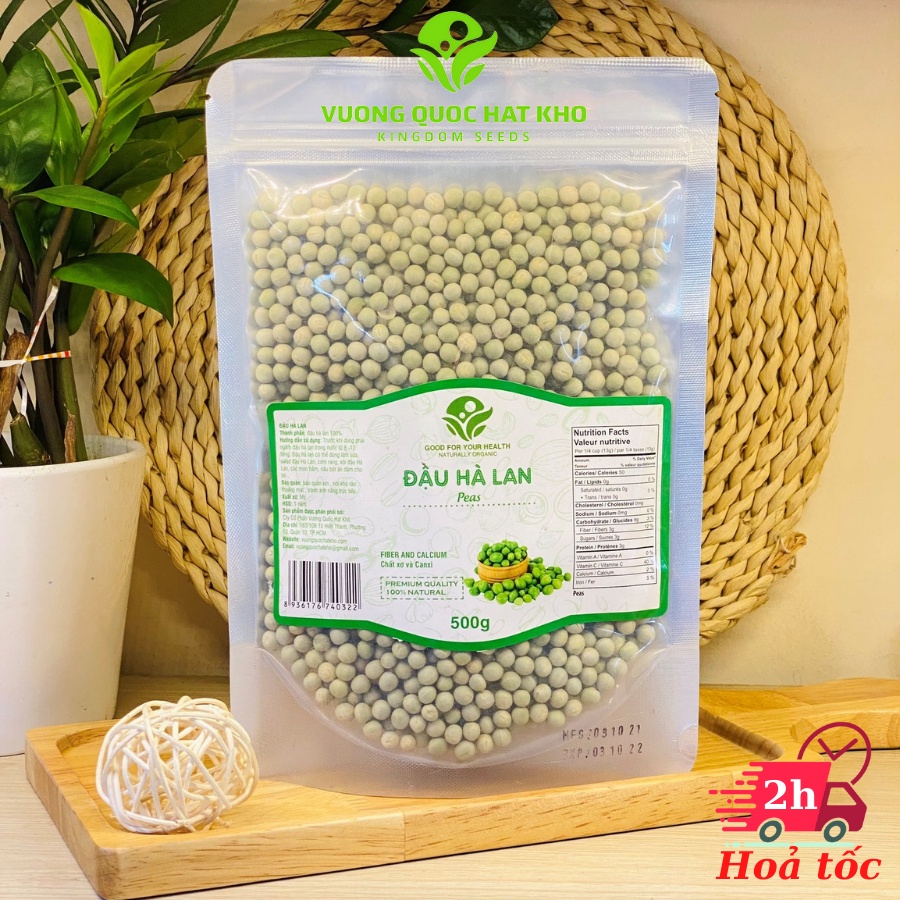 Đậu Hà Lan Tươi Hữu Cơ 500g