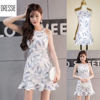 [HÌNH THẬT] Váy Áo Đầm Suông Cao Cấp DRESSIE Yếm Thời Trang Nữ Đẹp Dạo Phố Dự Tiệc Cưới Xinh Xắn - DB87