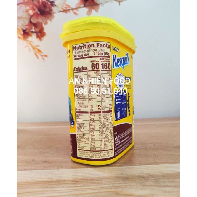 Bột Cacao Chocolate Nestlé Socola Nesquik Powder