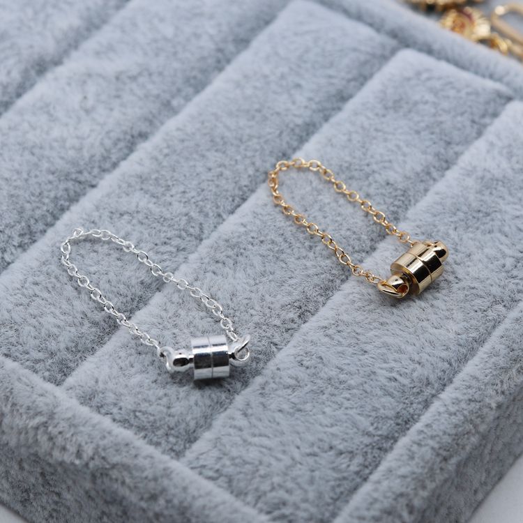 Phụ Kiện Trang Sức Nam Châm Mạ Vàng 14k Chống Rơi Tiện Dụng