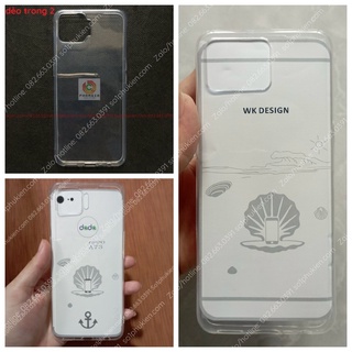 Ốp lưng Oppo A73 dẻo silicon trong suốt, loại cao cấp có viền bảo vệ camera