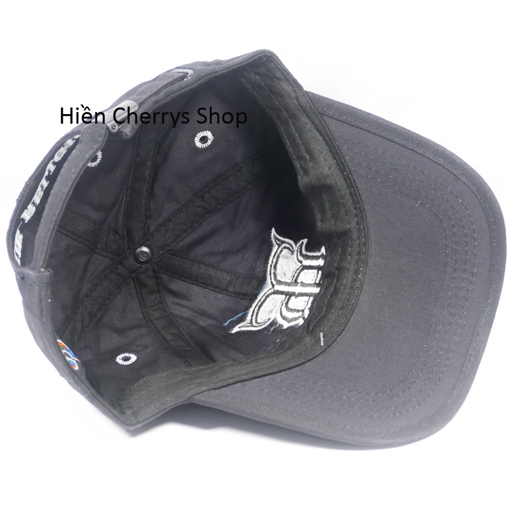Nón ông địa thật cao cấp, mũ ông địa vải Kaki cao cấp đẹp, sang trọng, kết True Religion làm chắc chắn