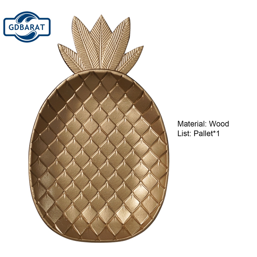 Khay phục vụ thức ăn hình lá dứa không mùi