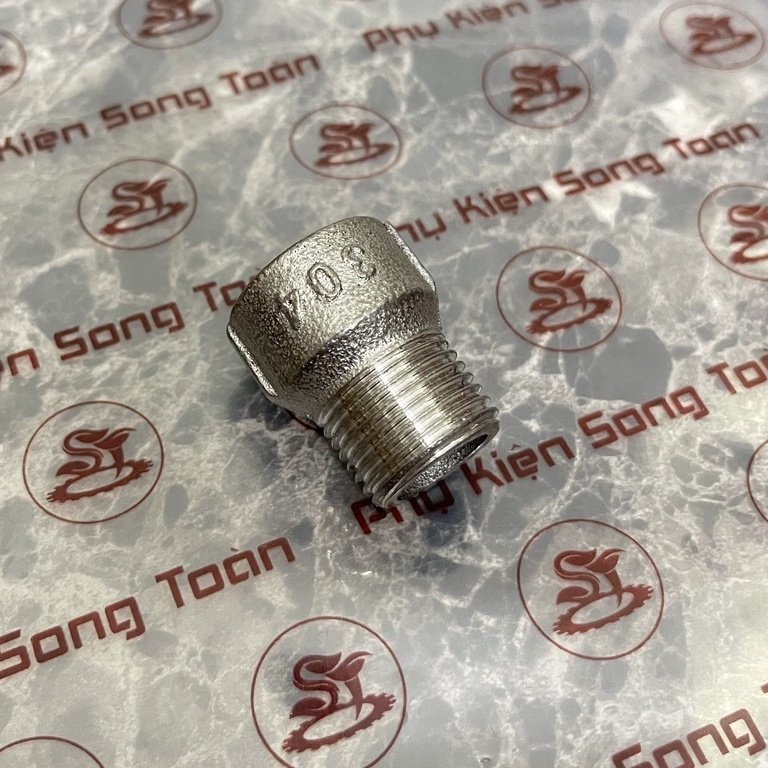 [LƠ REN INOX] Ren trong ren ngoài - Bằng Inox (Inox pipe fitting Adaptor female to male) - Sơ mi &amp; Cả rá ngược