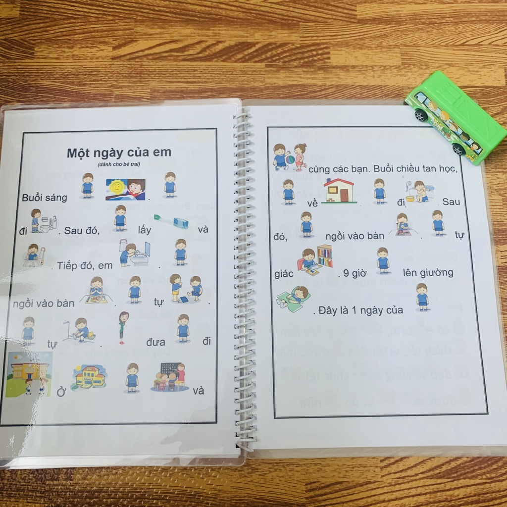 Học Liệu Tư Duy Tiềm Thức Cho Bé Ép Plastic Siêu Bền