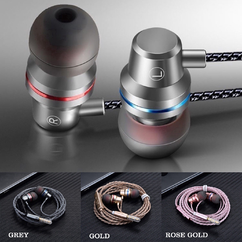 Tai nghe nhét tai không dây giắc cắm 3.5mm âm thanh Super Bass