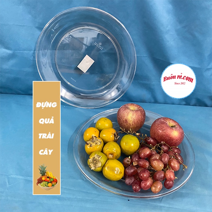 Đĩa nhựa trong suốt Việt Nhật – Đĩa 2T6 nhựa trong cao cấp, thiết kế sang trọng 01450
