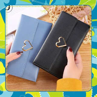 Ví da Giá Rẻ cầm tay Bóp Đựng Tiền khóa hình trái tim thời trang xinh xắn cho nữ