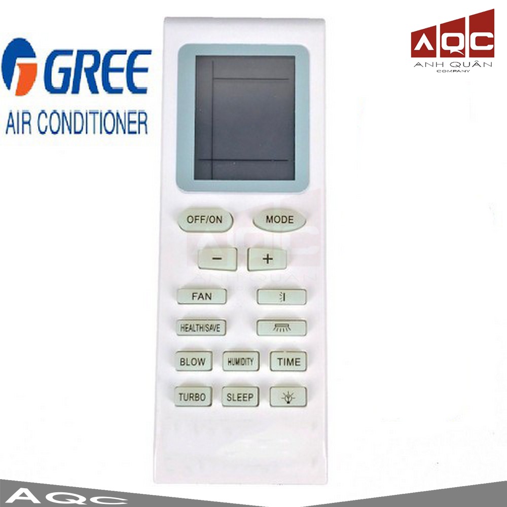 Điều Khiển điều hoà GREE Chính Hãng - Remote máy lạnh Gree Hàng Hãng