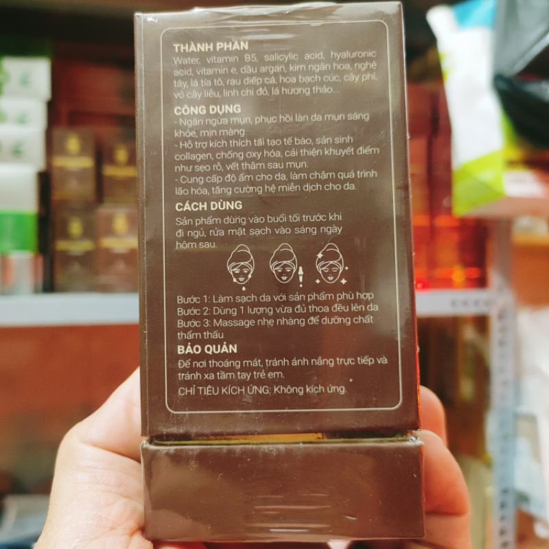 Cốt Thảo Dược 36 Vị 10ML - Chính Hãng - Cốt Huyết Thanh Thảo Dược Cao Mụn Sâm Đỏ Chuyên Gia Về Da