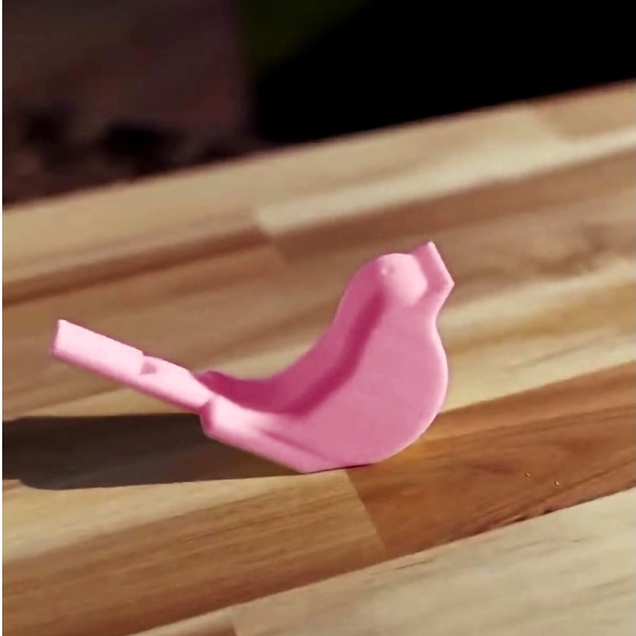 Còi huýt sáo tiếng chim hót thổi nước và Còi tạo giai điệu móc khóa - IN3D.INDINI