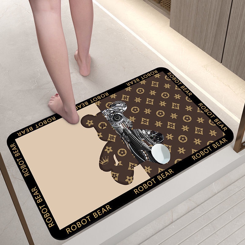 Tấm thảm , Sàn mat ,Thảm Chùi Chân Chống Trượt Dày Dặn Thấm Hút Tốt