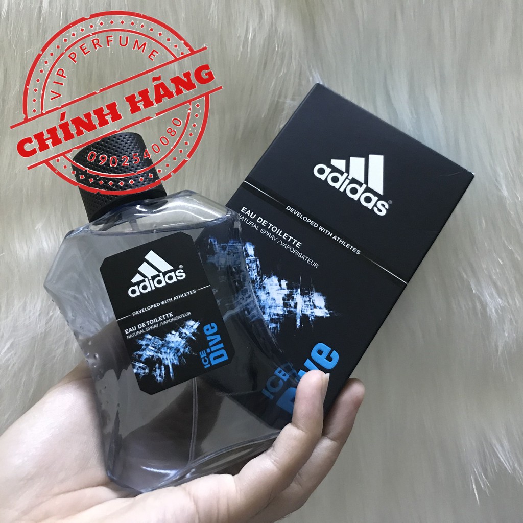 Nước hoa thể thao nam Adidas Eau De Toilette dung tích 100ml