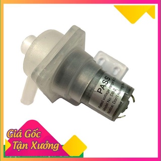 Fg666 Combo bơm mini 12V trắng hàng bãi + nguồn Adapter 12V-2A + jack nối nguồn cái