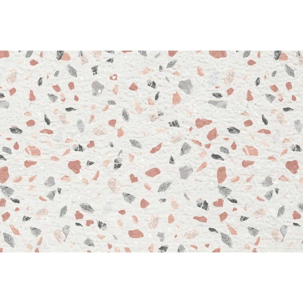 Khổ lớn 500x60cm - Decal dán bếp Terrazzo Phong cách châu Âu - Chống nước/dầu mỡ - HN Decor