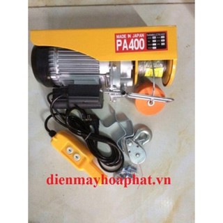 Tời điện Mini PA 500, tời điện an toàn hiệu quả, giá rẻ.