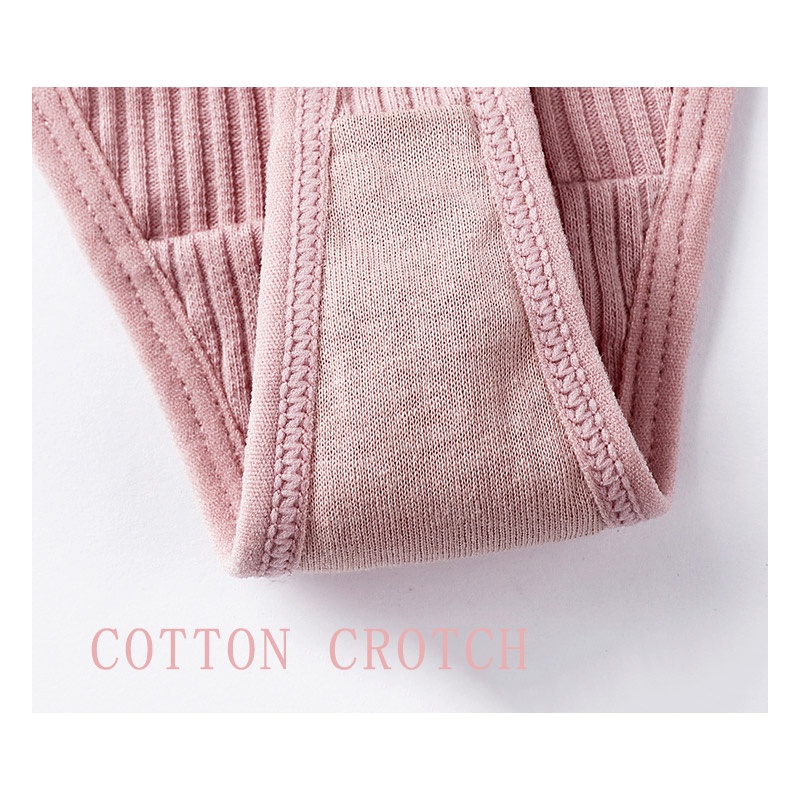 AOFEIQIKE Quần Lót Cotton Lưng Thấp Quyến Rũ Cho Nữ