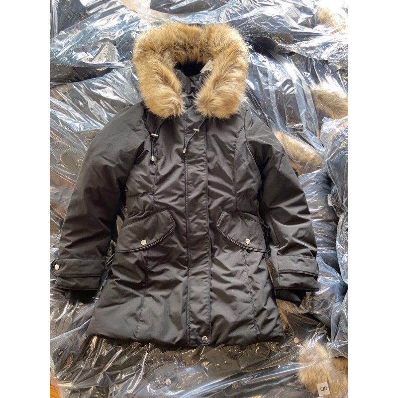 Áo khoác parka Zara lót lông
