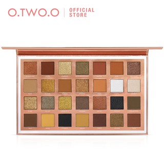 Bảng phấn trang điểm mắt O.TWO.O 28 màu ánh ngọc trai lì sang trọng 250g