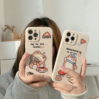 Ốp lưng Iphone HOT TEA hoạt hình silicon