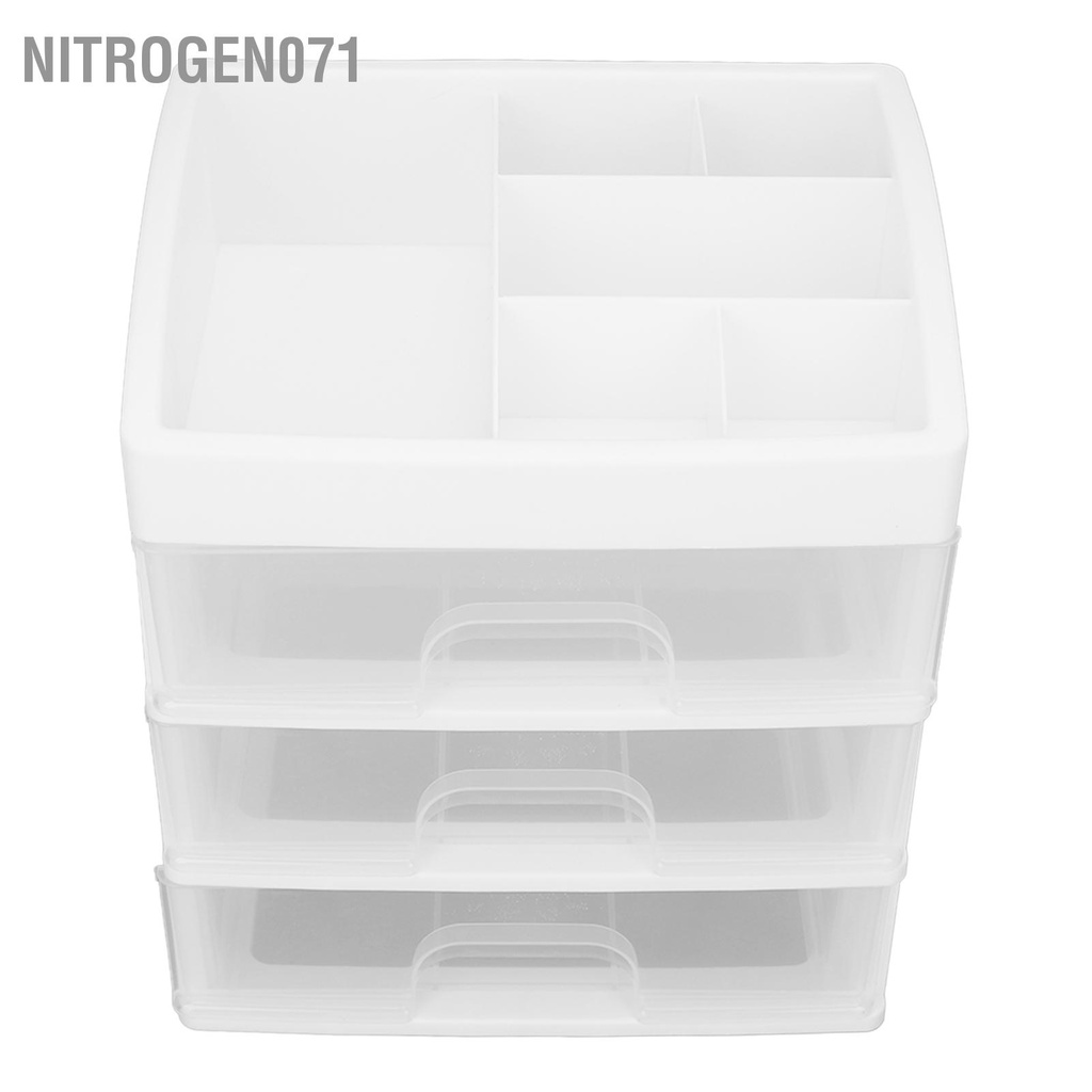 Ngăn Kéo Đựng Đồ Trang Điểm / Đồ Trang Điểm 3 Lớp Dạng Ngăn Kéo 3 Lớp Màu Trong Suốt Chống Bụi