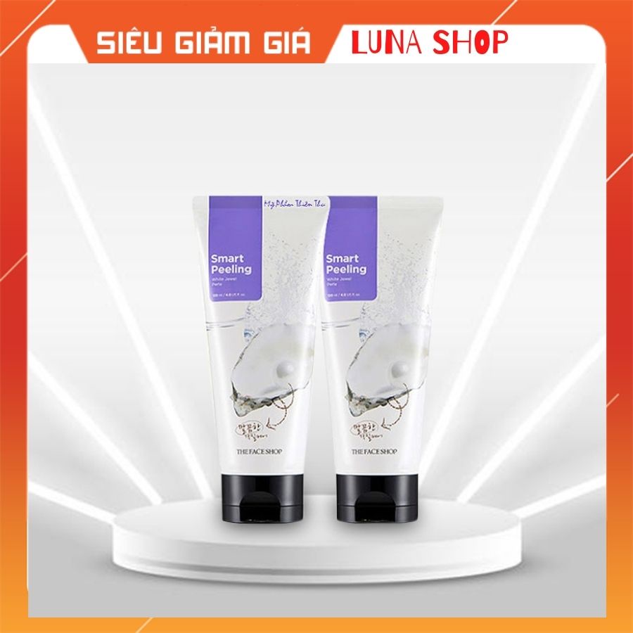 TẨY DA CHẾT / THE FACE SHOP /Tẩy Da Chết Ngọc Trai - White Jewel PeelingThe Face Shop Smart Peeling 120ml | BigBuy360 - bigbuy360.vn