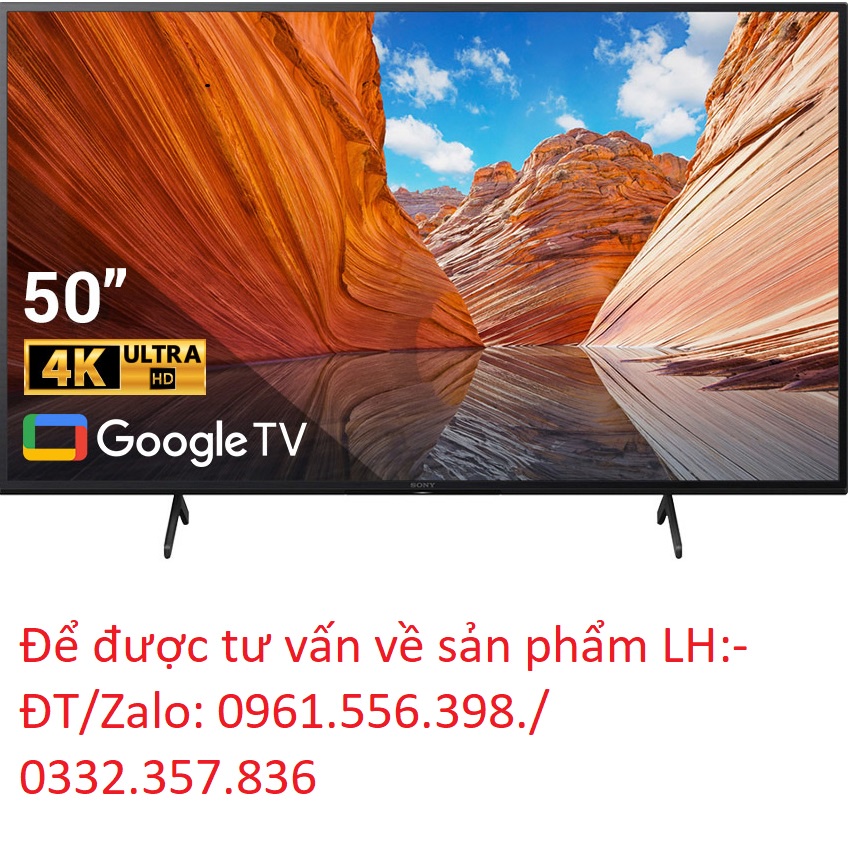 Smart Tivi Sony 50 Inch 4K UHD KD-50X80J < Chính hãng BH:24 tháng tại nhà toàn quốc>