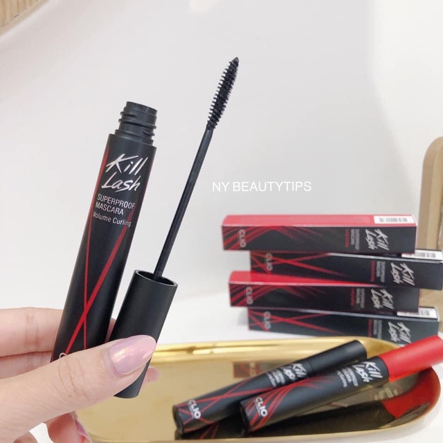 MASCARA LÀM CONG MI, CHỐNG TRÔI CLIO KILL LASH SUPERPROOF MASCARA 7G