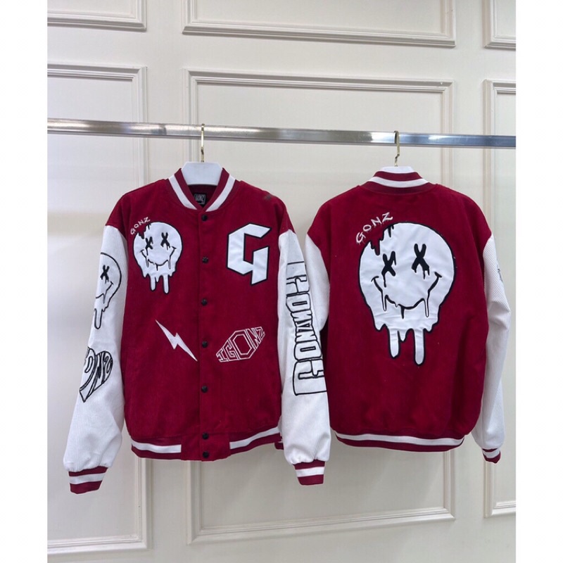 áo varsity jacket gonz mới 100%