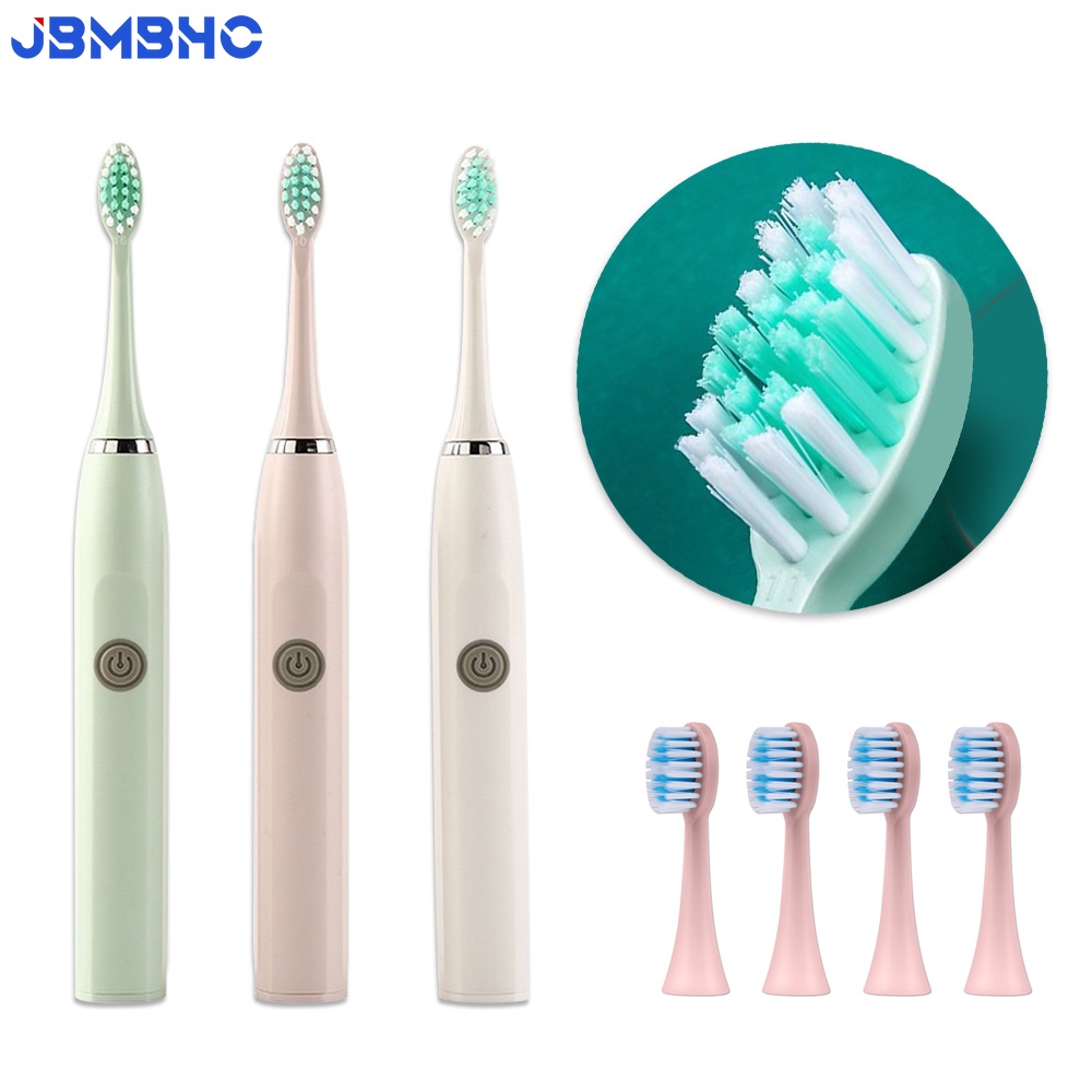 Bàn Chải Đánh Răng Chạy Pin Tần Số Rung Cao Cho Người Lớn Và Trẻ Em