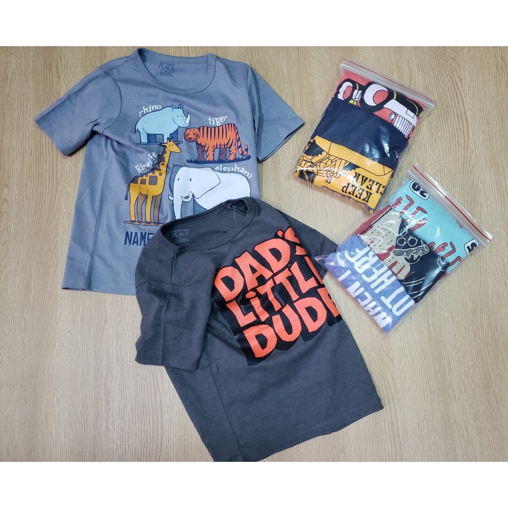 --ÁO THUN HIỆU PLACE CHO BÉ TRAI  VÀ CẢ NGƯỜI LỚN-GIAO HÀNG NGẪU NHIÊN-MÃ ABT02