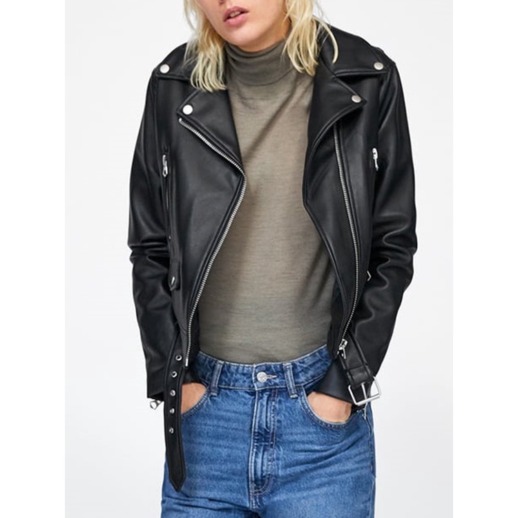Áo khoác da biker nữ ZR ( mẫu KN ) | BigBuy360 - bigbuy360.vn
