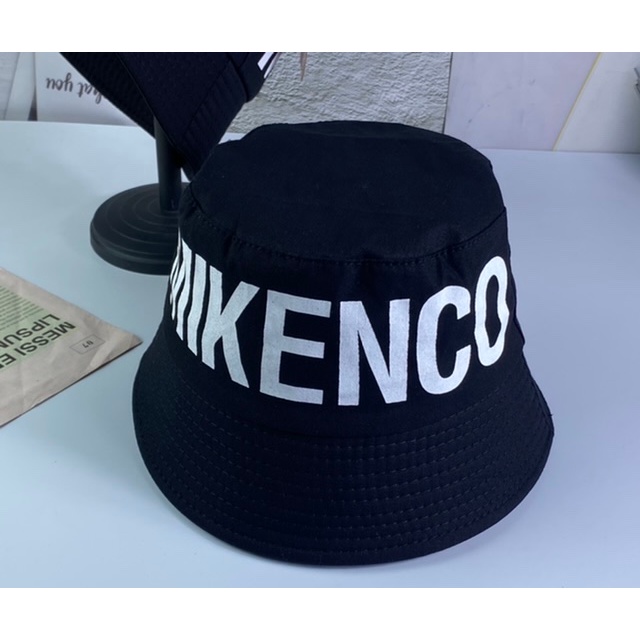 mũ bo bucket in chữ miken:co - nón vành cụp trend thời trang