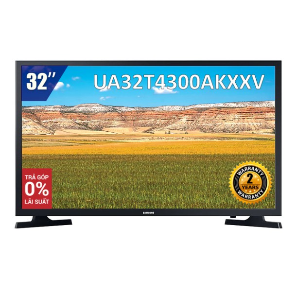[Mã SAMAPR giảm 5% đơn 4TR5] Smart Tivi LED SAMSUNG 32 Inch UA32T4300AKXXV - Miễn phí lắp đặt