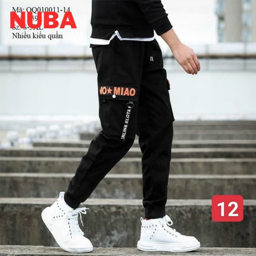Quần jogger nam chất vải kaki,thoáng mát cá tính trẻ trung,taka 12