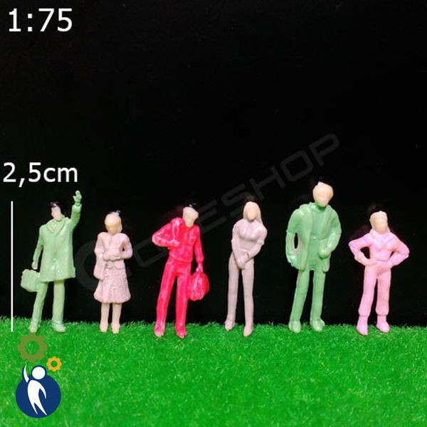 1 con Người Mô Hình tỉ lệ 1:75, Mô hình mini trang trí