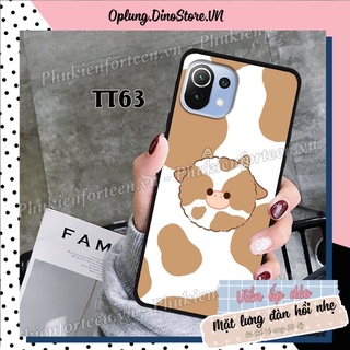 Ốp lưng Xiaomi Mi 11 -  Mi 11 Lite - Mi 11T 5G - Mi 11T Pro 5G - Ốp điện thoại Xiaomi hình in hình bò sữa dễ thương.