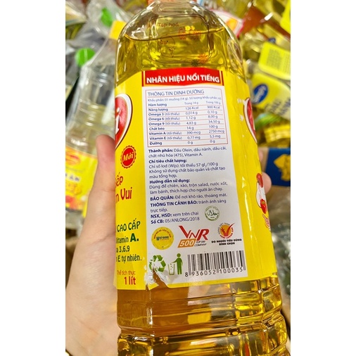 Dầu thực vật Happi Koki 1lít