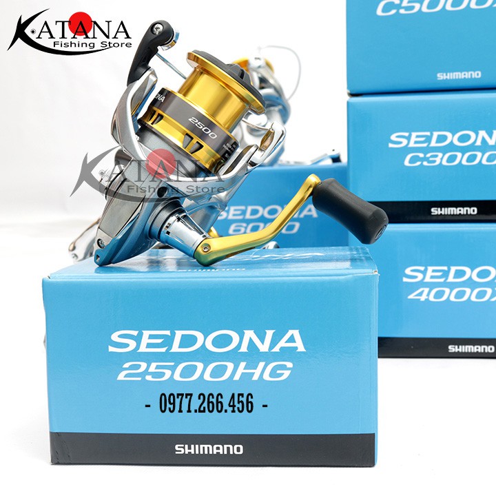 Máy Câu Shimano Sedona 2500 3000 4000 5000 6000 8000