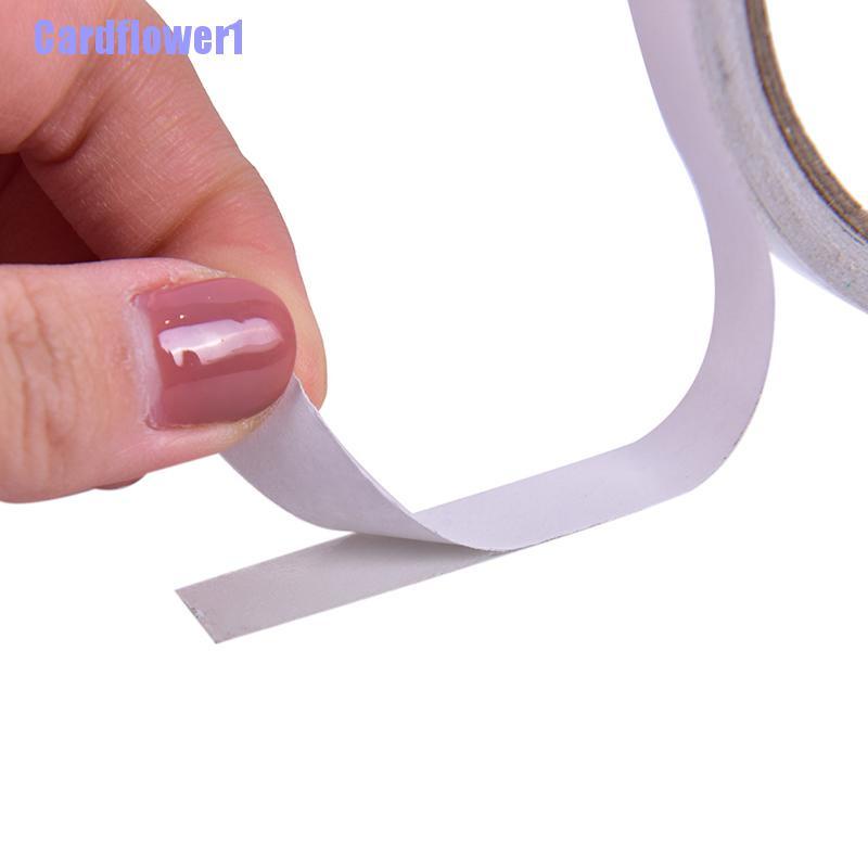 (Hàng Mới Về) Cuộn Băng Keo Hai Mặt Siêu Dính Màu Trắng Dài 5m