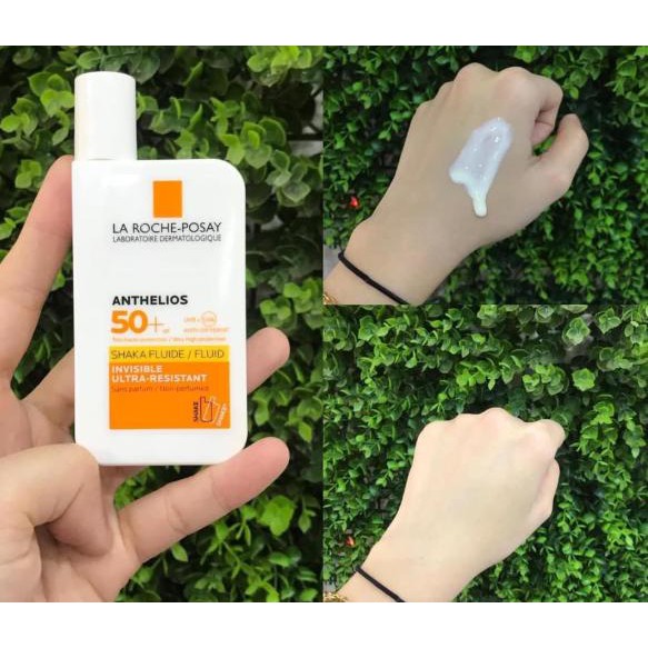 Kem Chống Nắng La Roche Posay Anthelios Invisible Fluid SPF 50+ Dành Cho Da Nhạy Cảm 50ml