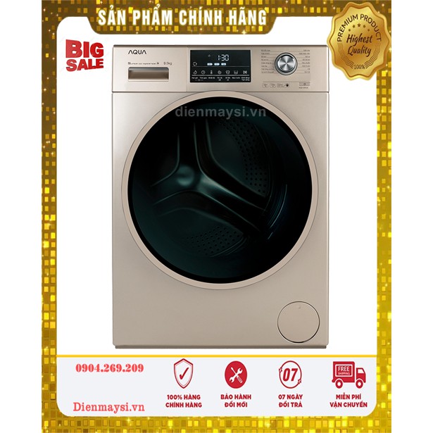 Máy giặt Aqua Inverter 9.5 kg AQD-D950E.N (Miễn phí giao tại HCM-ngoài tỉnh liên hệ shop)