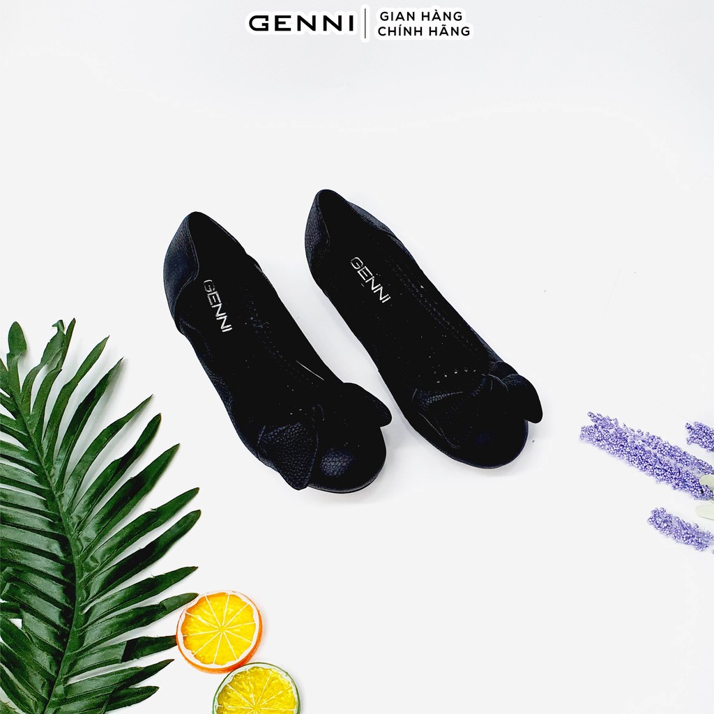Giày bệt nơ da thật GE474 - Genni | BigBuy360 - bigbuy360.vn