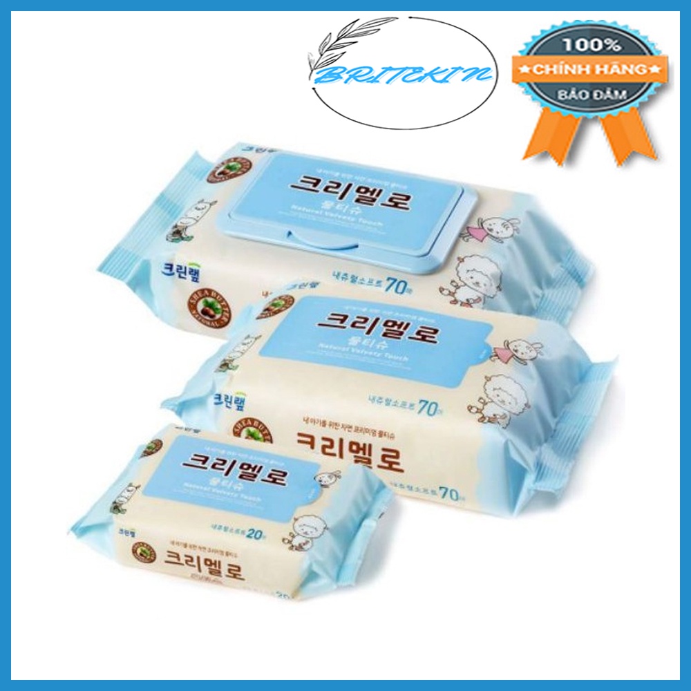 Khăn Giấy Ướt Hàn Quốc Cao Cấp Natural Soft