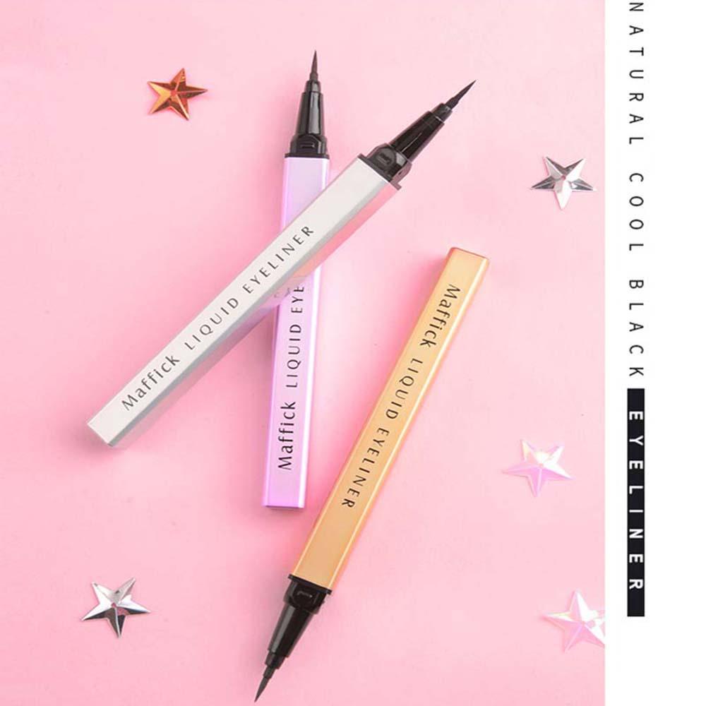 OCEANMAP Bút Kẻ Mắt Màu Đen Hiệu Ứng Nhiều Màu Sắc Thời Trang