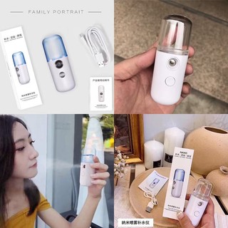 Máy Xông hơi mặt. Xịt Khoáng Nano Mini cầm tay