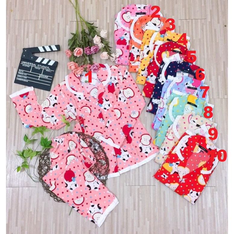 ✪ BỘ NGỦ PIJAMA TAY DÀI QUẦN DÀI - MS03 ✪