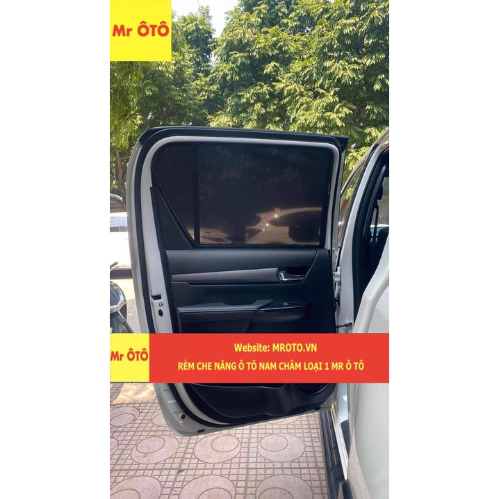 Rèm Che Nắng  Xe Toyota Hilux 2019 -2023 Hàng Loại 1 MR.ÔTÔ -Bảo Hành 2 Năm